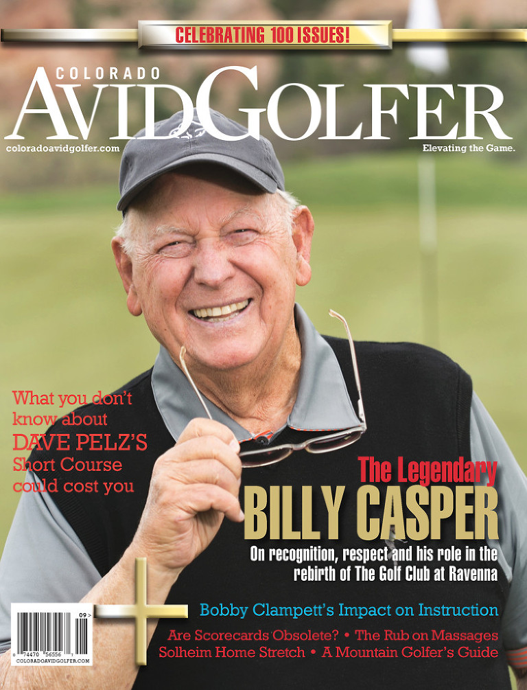 Colorado AvidGolfer magazine cover